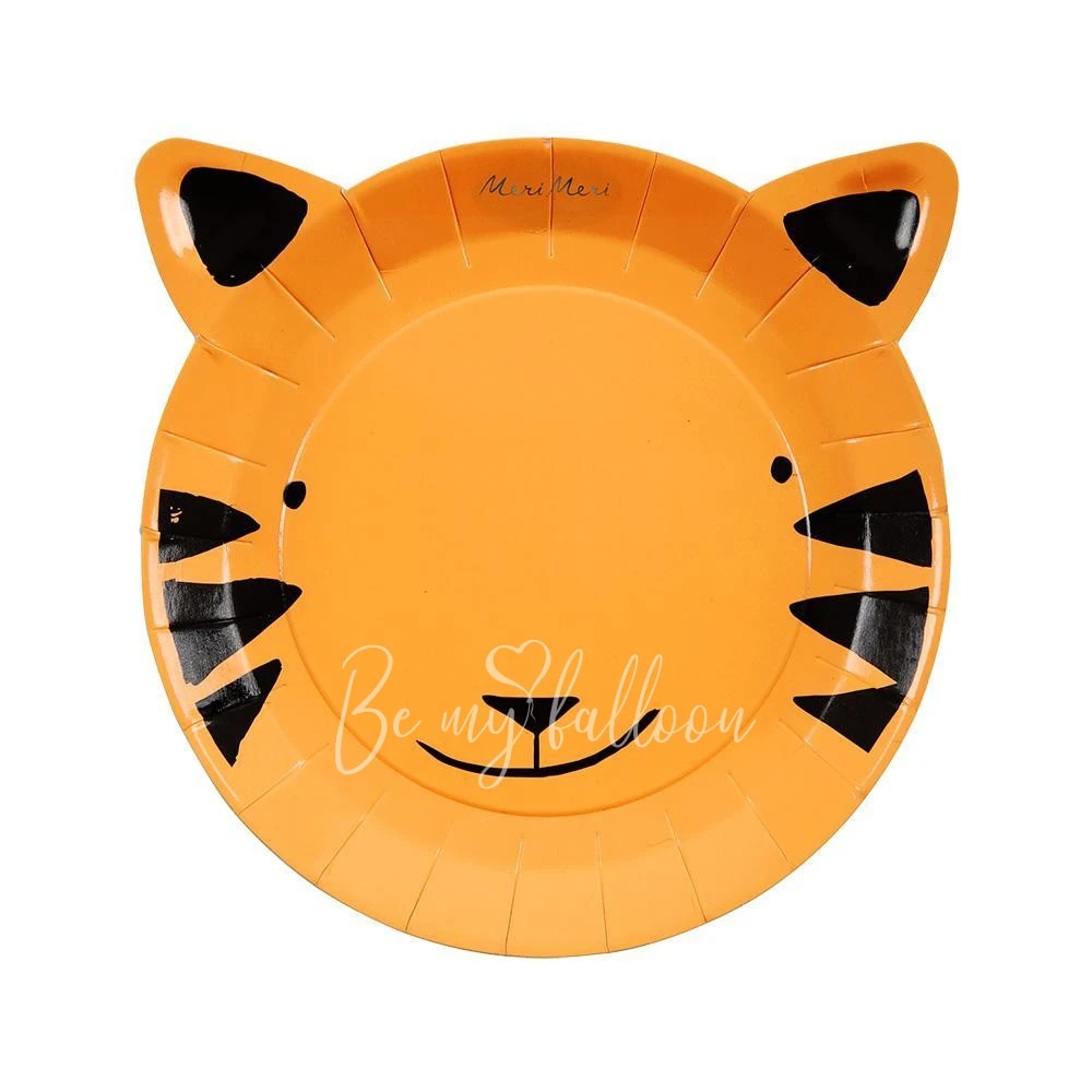 Go Wild Tiger Plates (small)