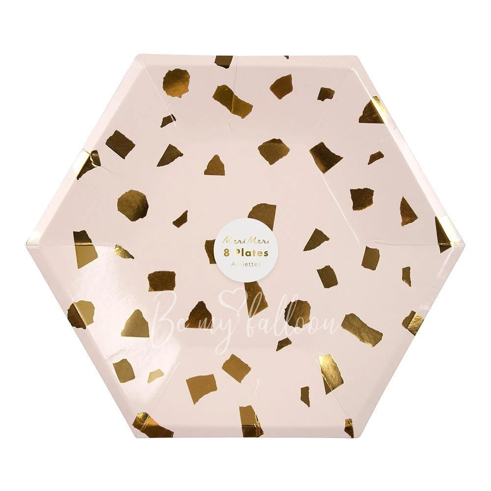 Terrazzo Blush Plates (large)