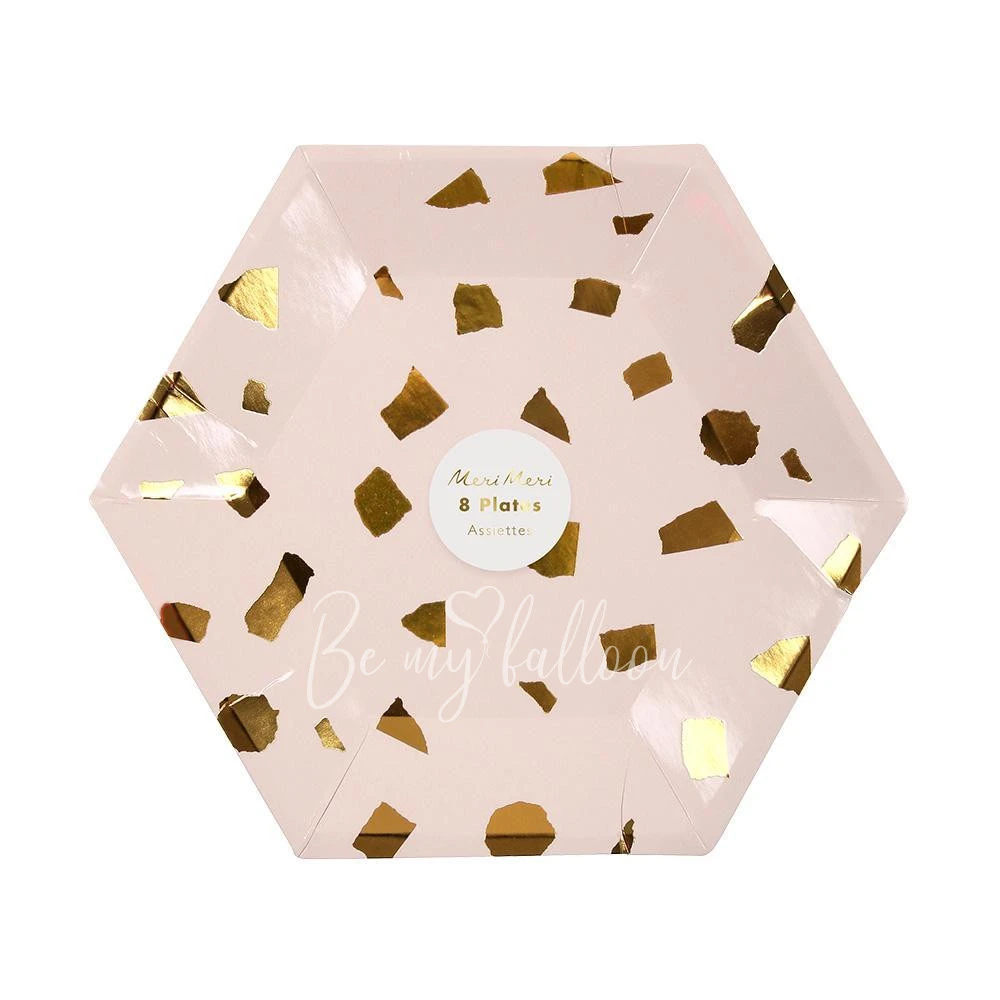 Terrazzo Blush Plates (small)