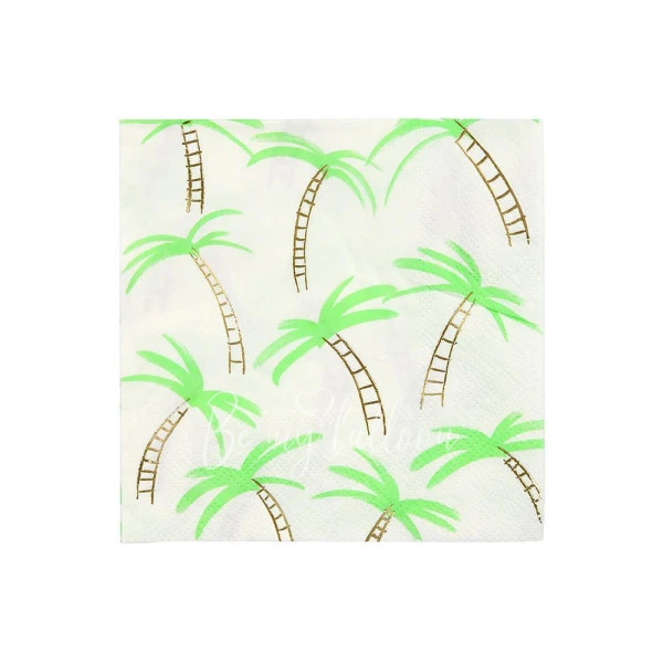 Салфетки для вечеринки Palm Trees (маленькие)