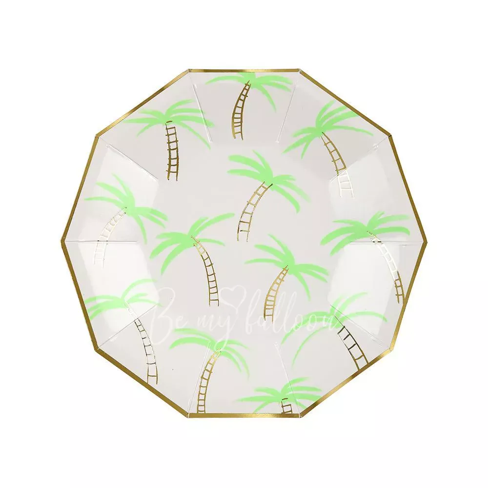 Palm Trees Plates (small)