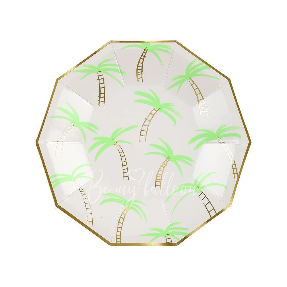 Palm Trees Plates (small)