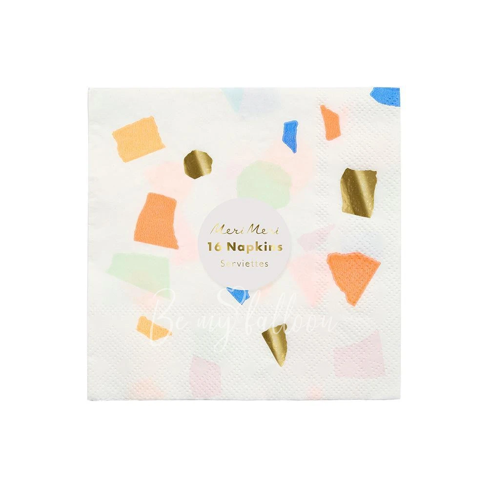Bright Terrazzo Napkins (small)
