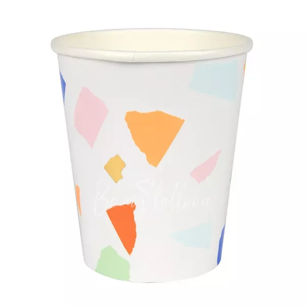 Bright Terrazzo Cups