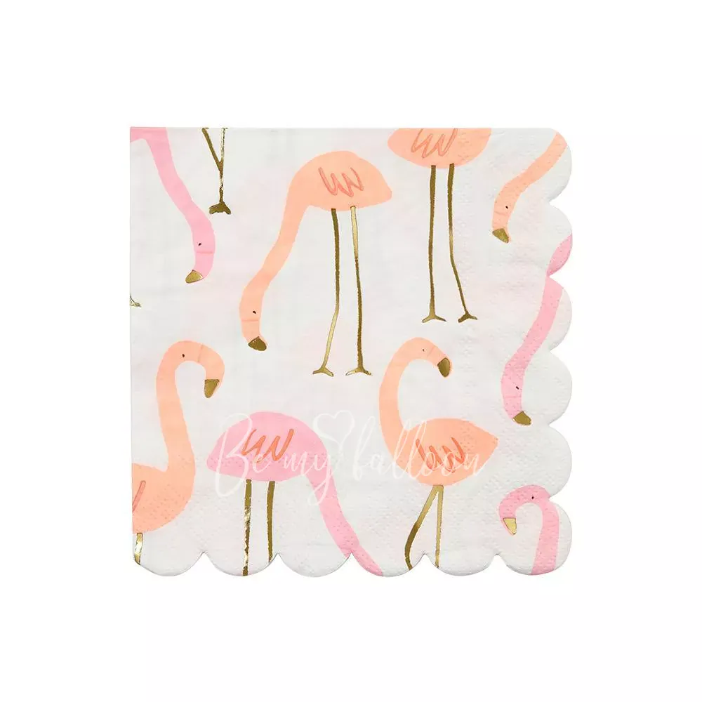 Flamingo Napkins (small)