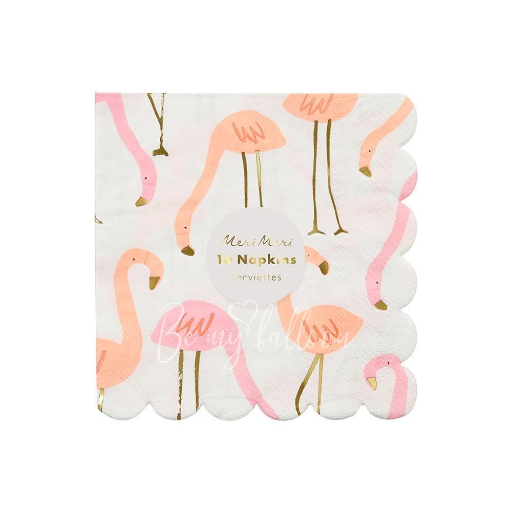 Flamingo Napkins (small)