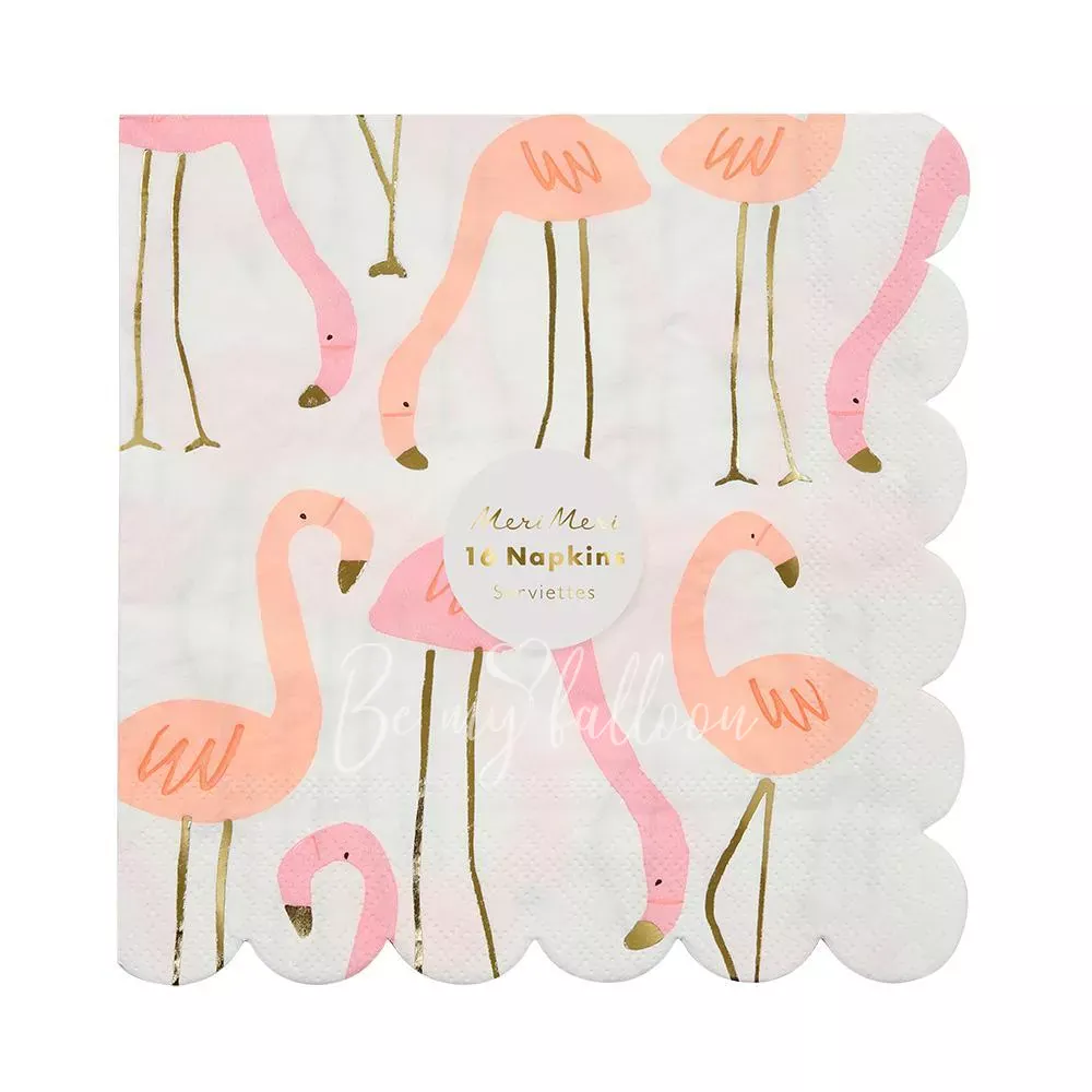 Flamingo Napkins (large)
