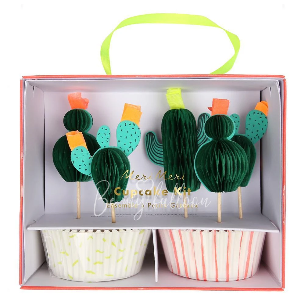 Cactus Cupcake Kit