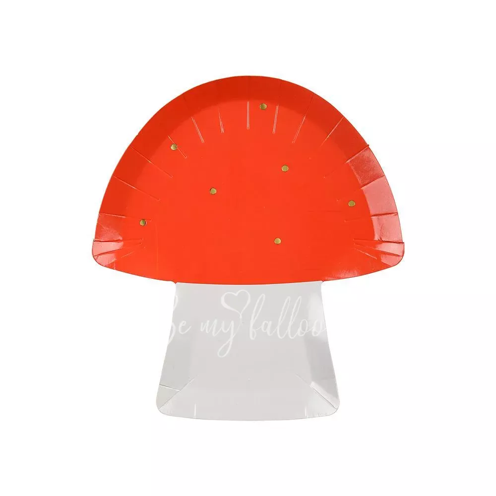 Toadstool Plates