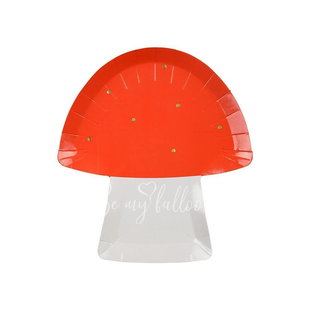 Toadstool Plates