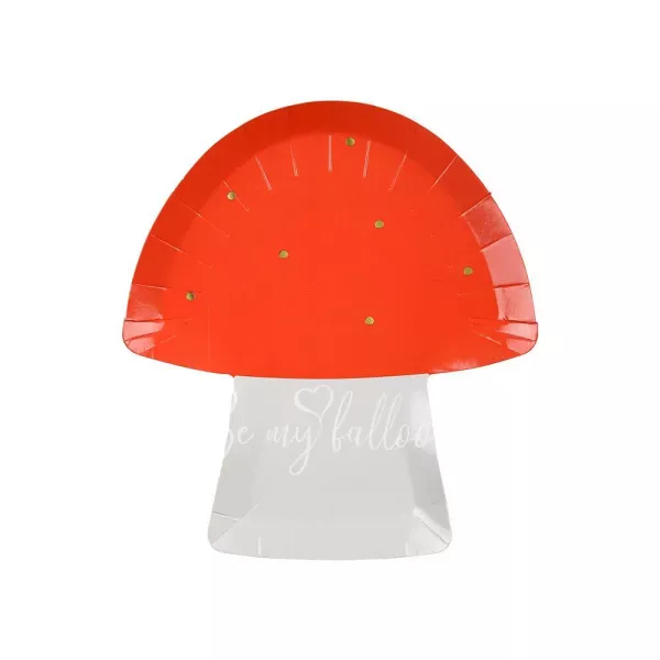 Тарелки для вечеринки Мухомор