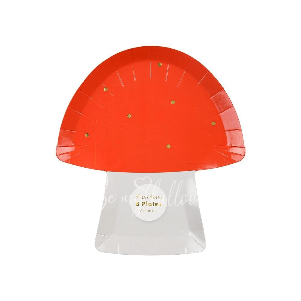 Toadstool Plates