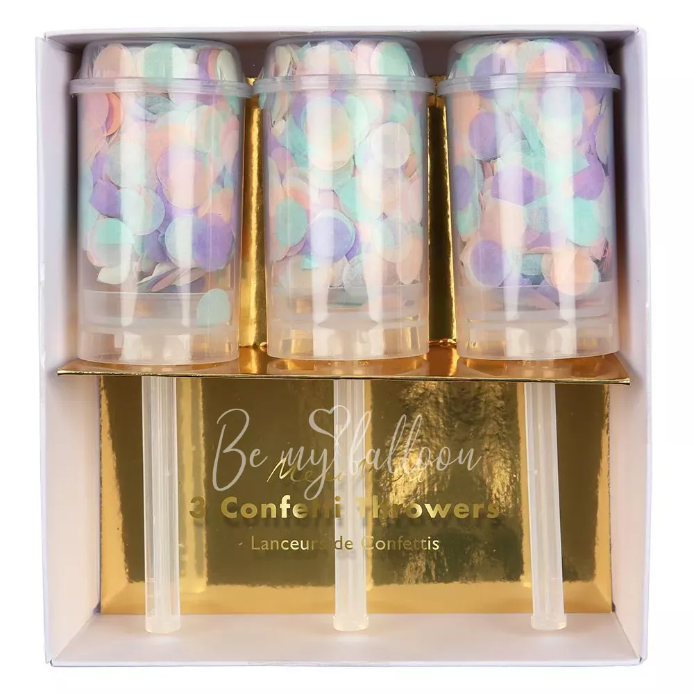 Pastel Confetti Throwers