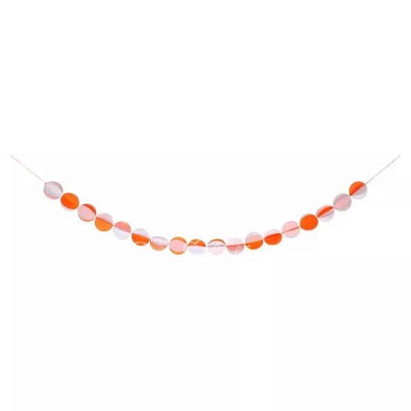 Pink Paper Circle Garlands