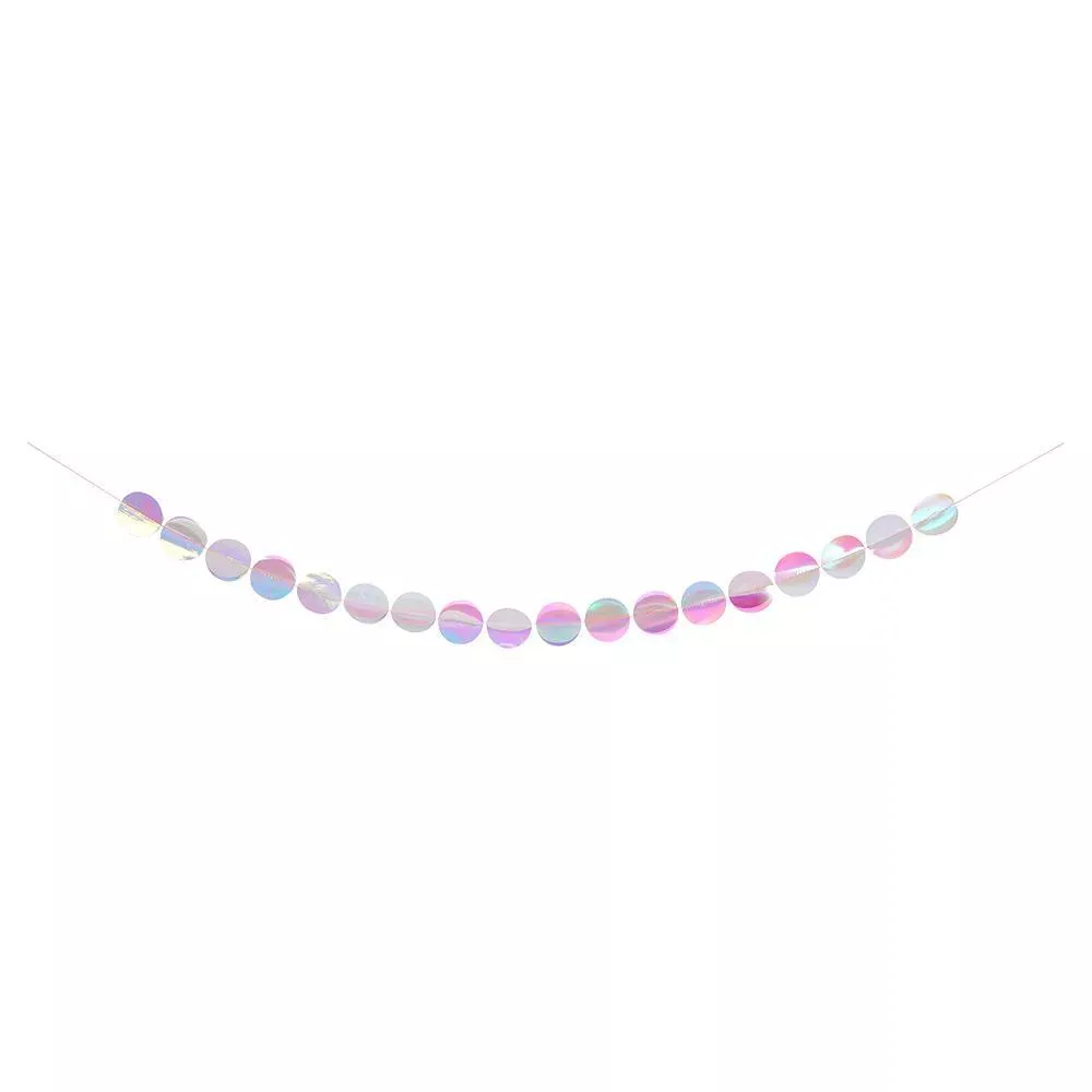 Iridescent Paper Garlands
