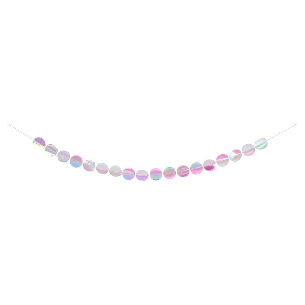 Iridescent Paper Garlands