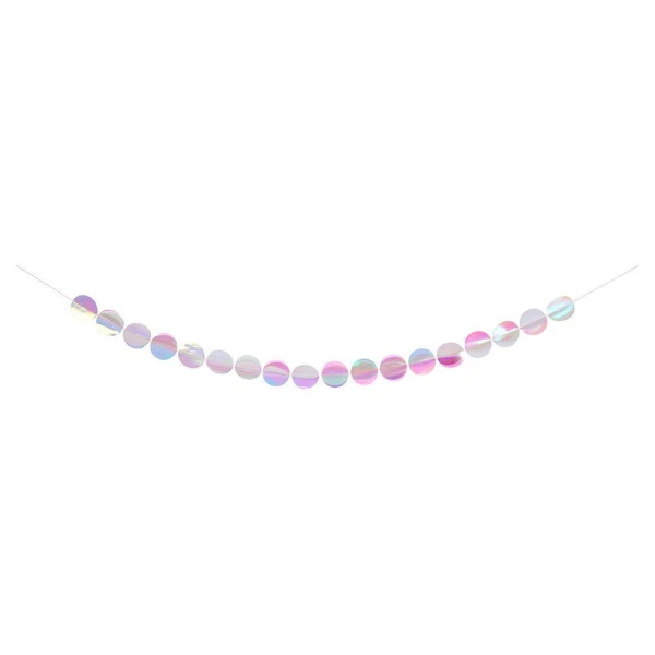 Iridescent Paper Garlands