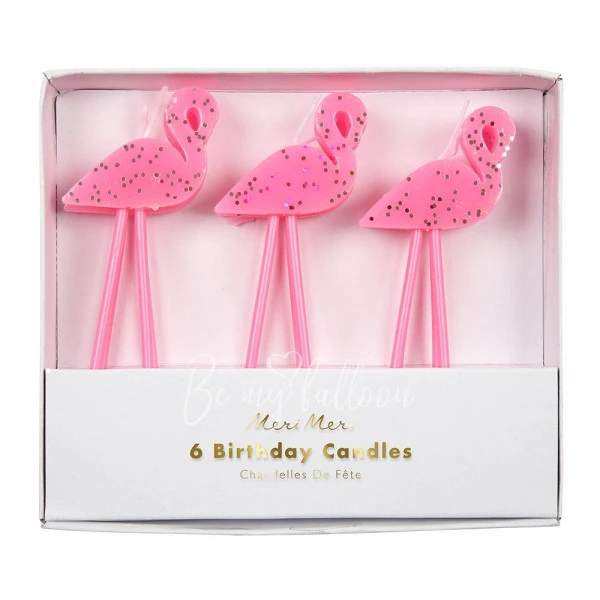 Flamingo Candles