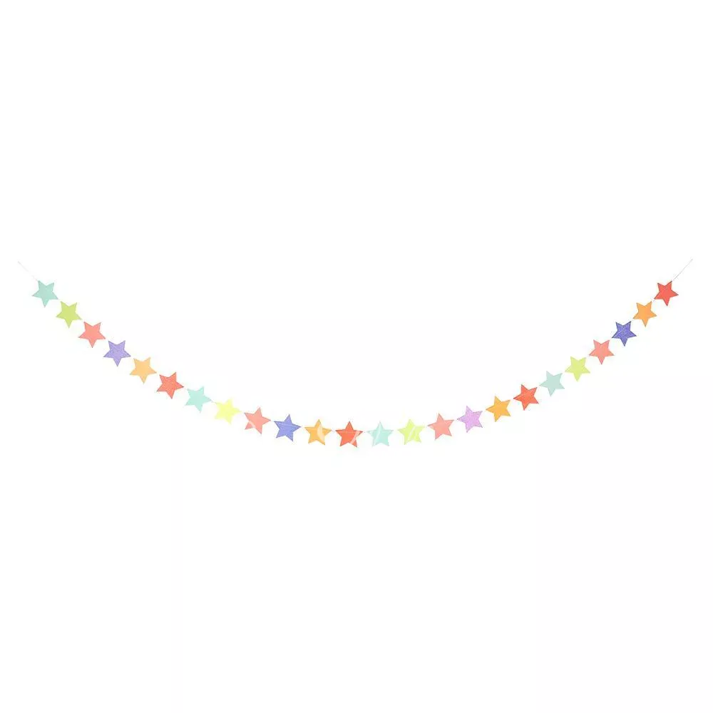 Multicolour Star Garland