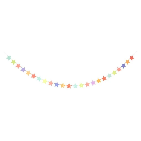 Multicolour Star Garland