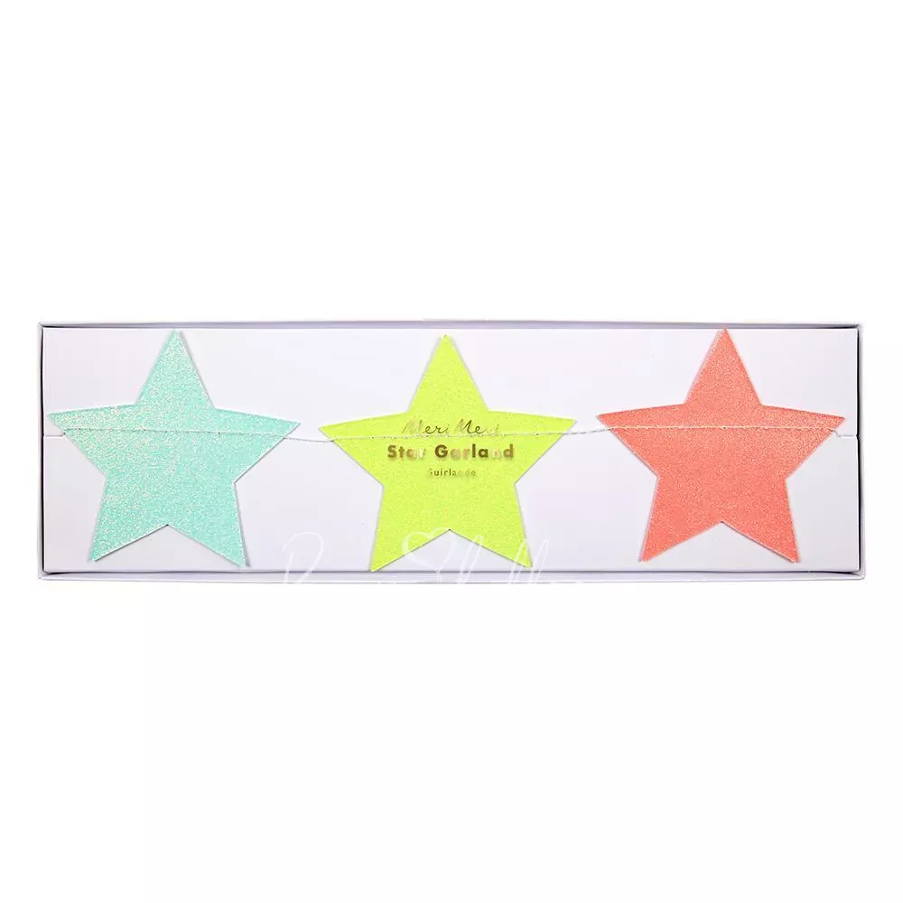 Multicolour Star Garland