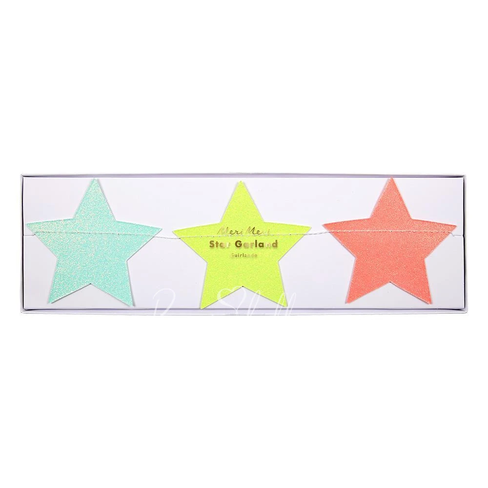 Multicolour Star Garland