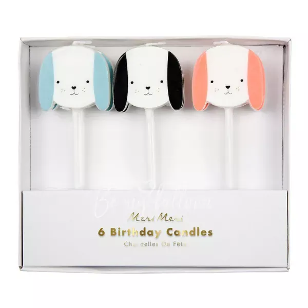 3 Dog Candles