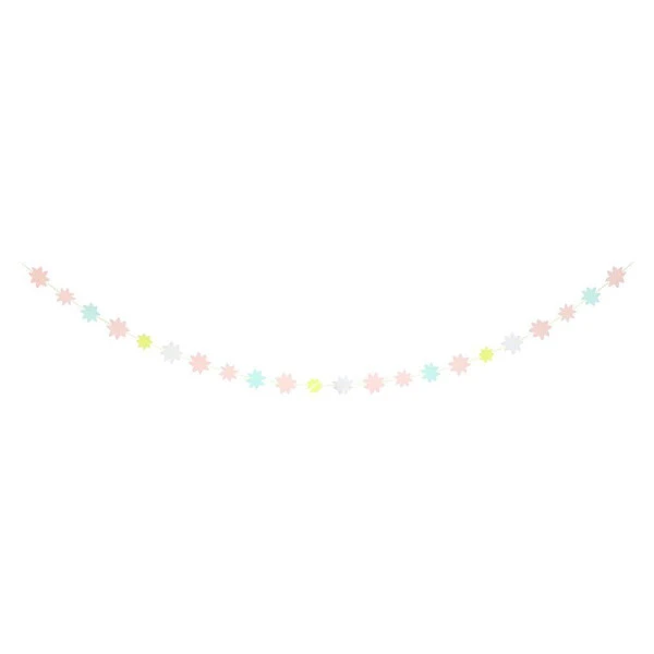 Fabric Floral Garland