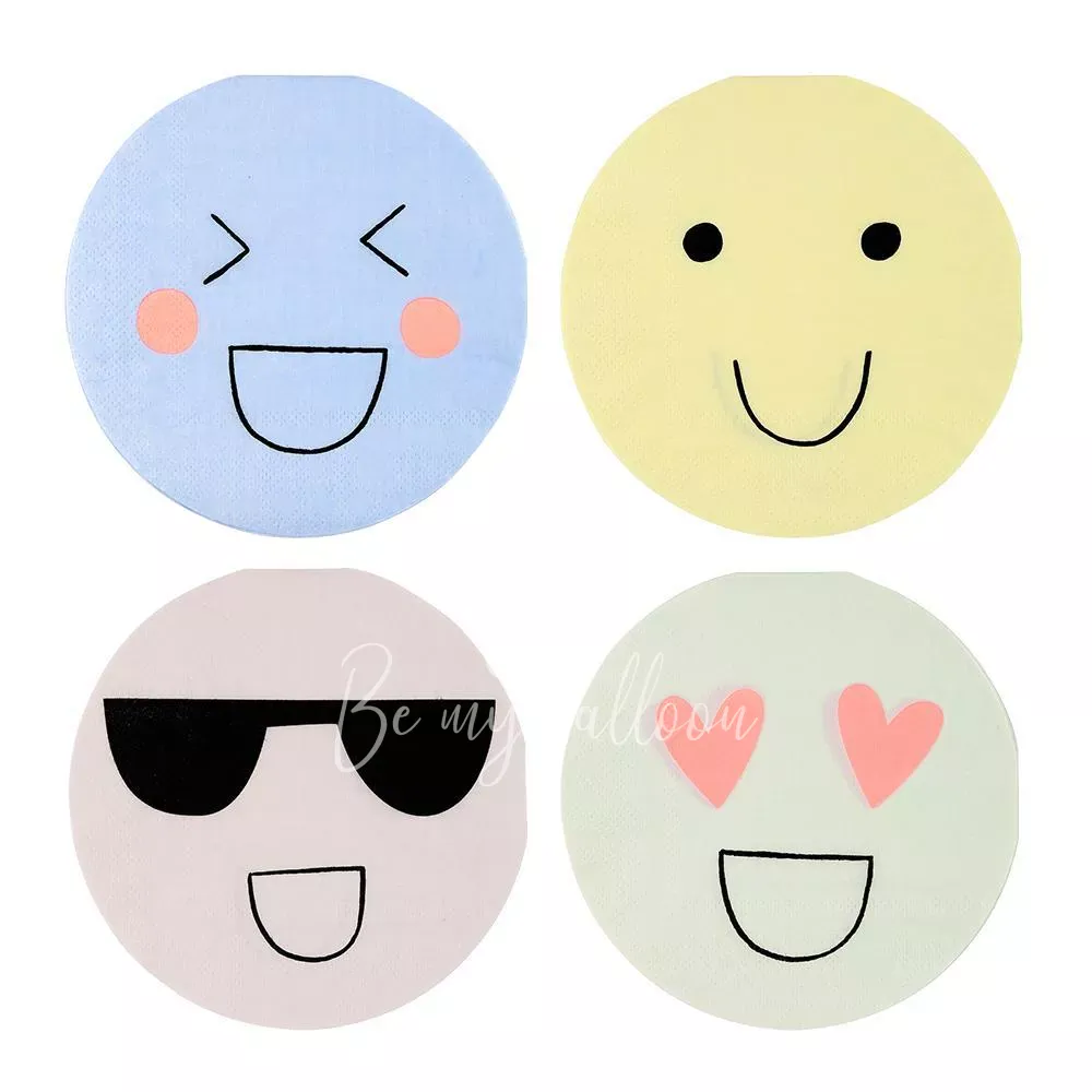 Салфетки для вечеринки Emoji 