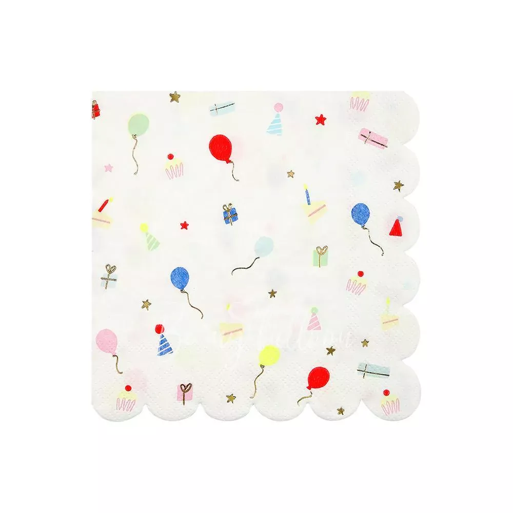 Салфетки для вечеринки Веселая Вечеринка иконки (маленькие)