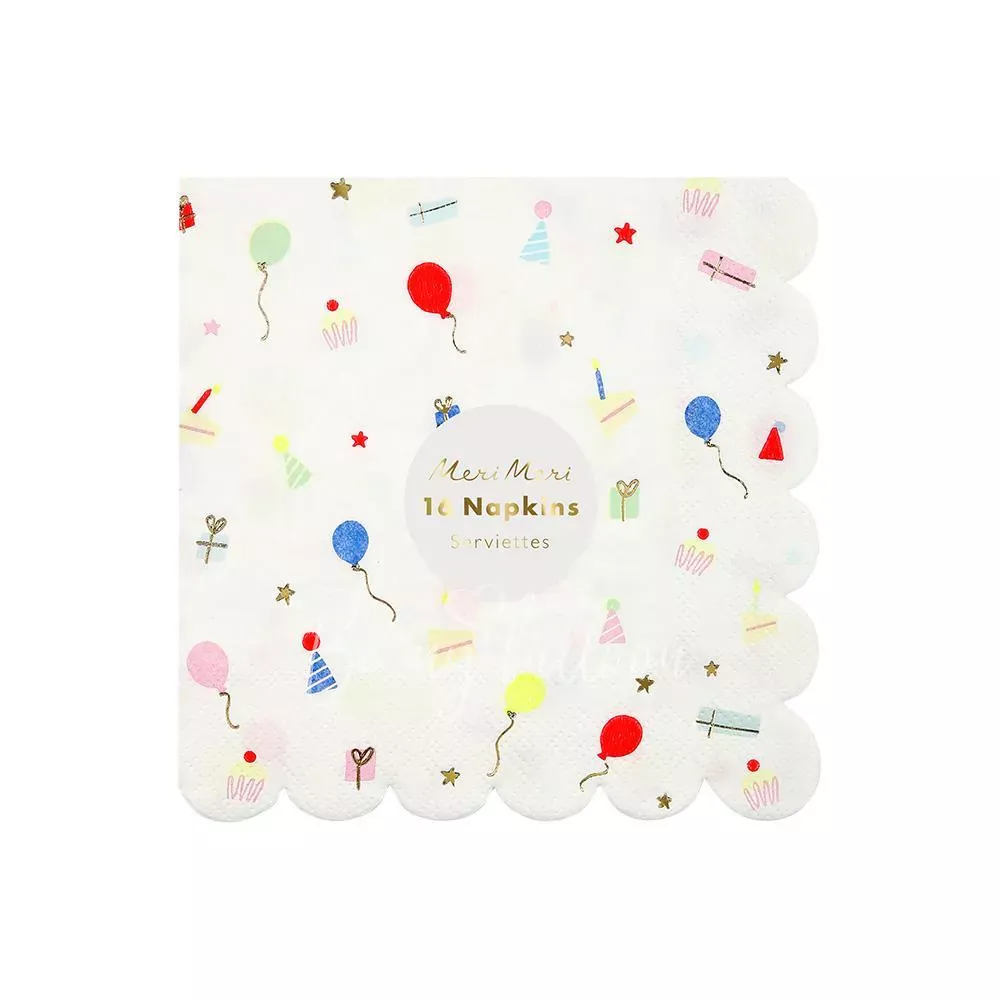 Салфетки для вечеринки Веселая Вечеринка иконки (маленькие)