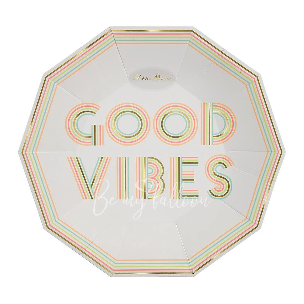 Good Vibes Plates (large)