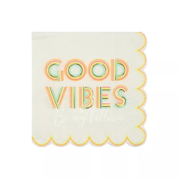 Салфетки для вечеринки Good Vibe (маленькие)