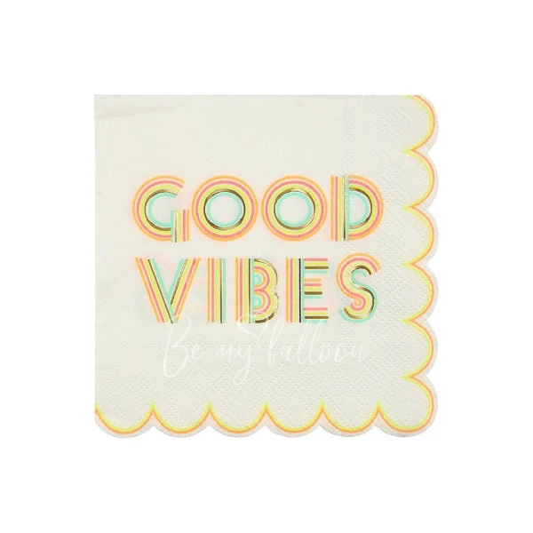 Good Vibes Napkins (small)