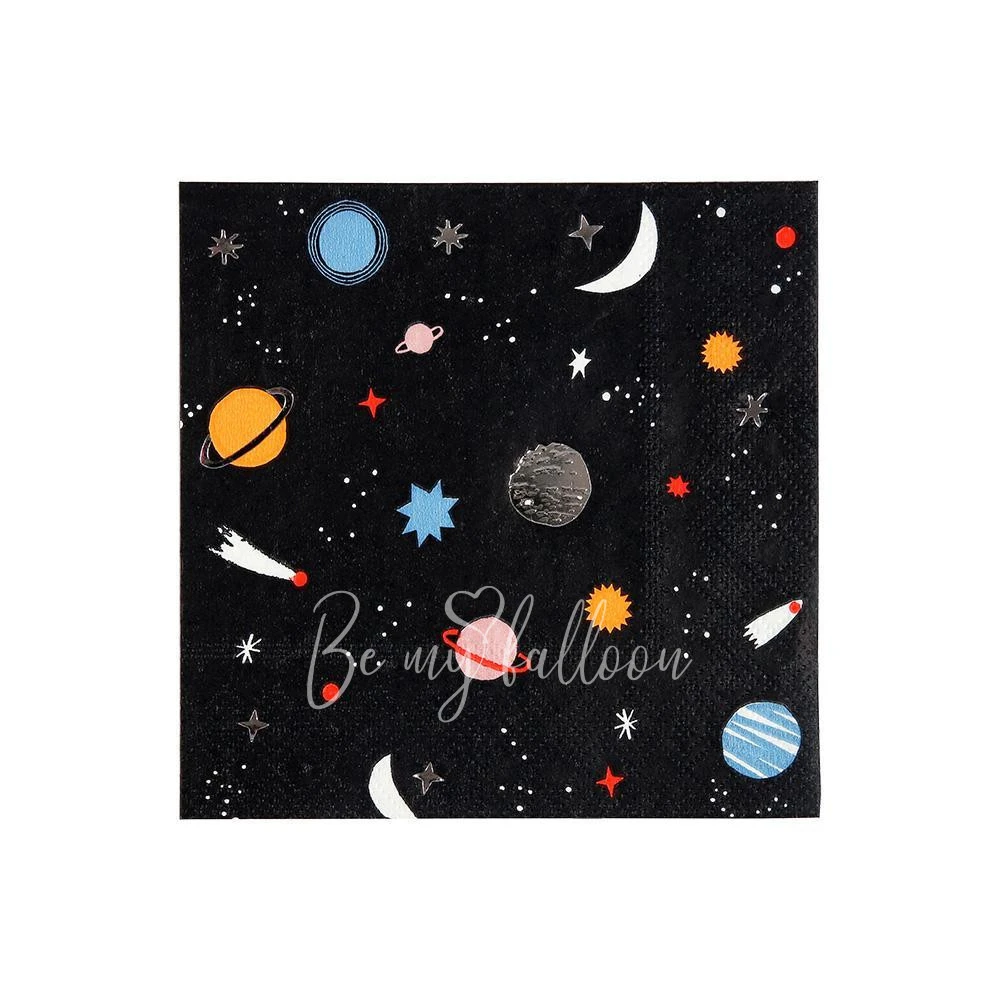 Салфетки для вечеринки To The Moon (маленькие)