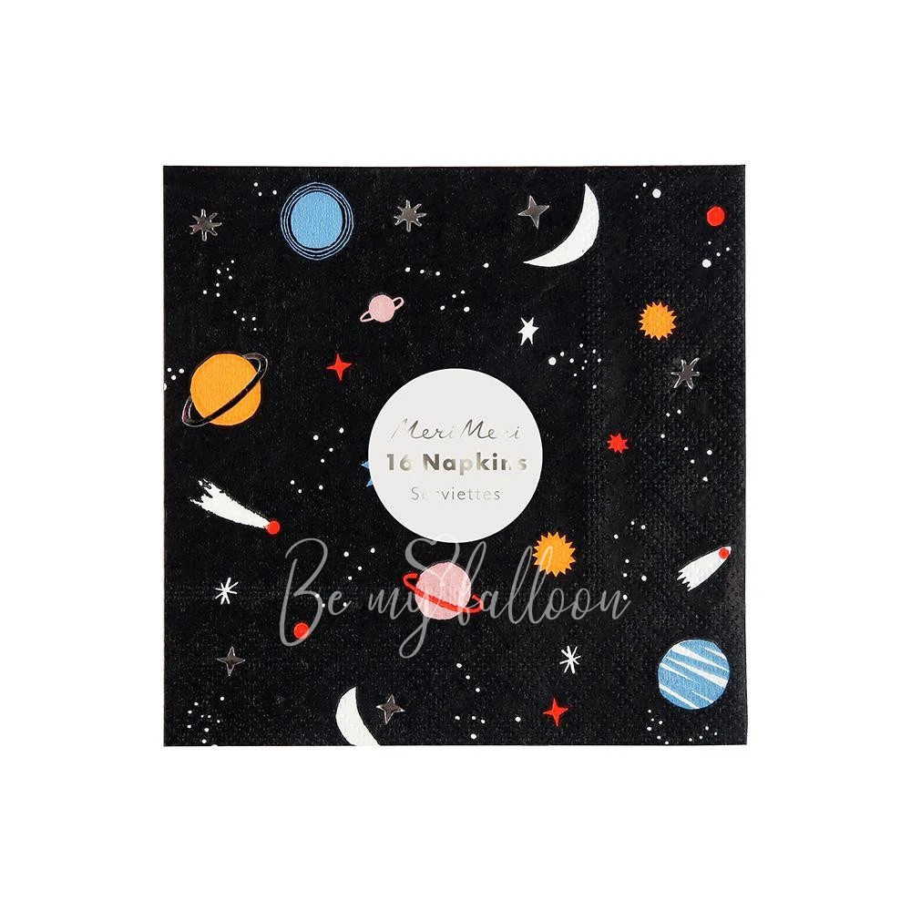 Салфетки для вечеринки To The Moon (маленькие)