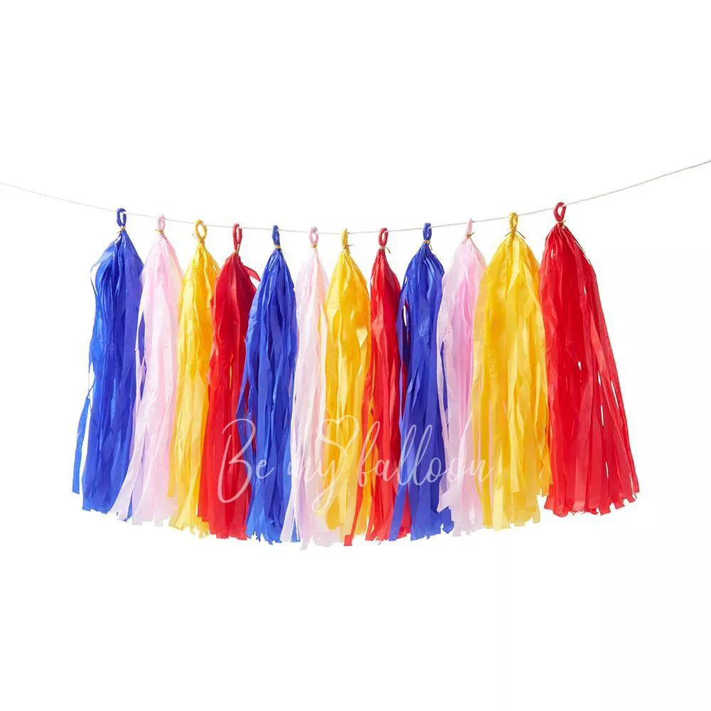 Multicolor Tassel Garland