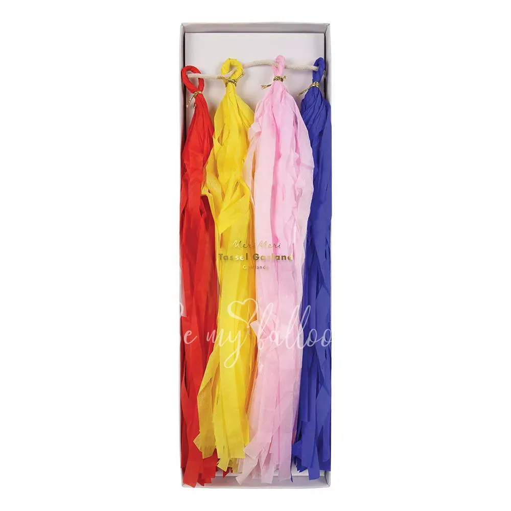 Multicolor Tassel Garland