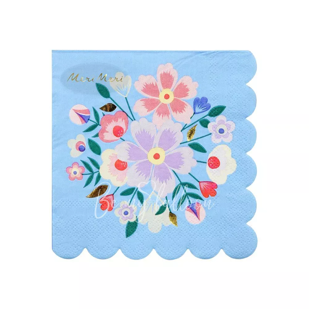 Bright Floral Napkins (small)