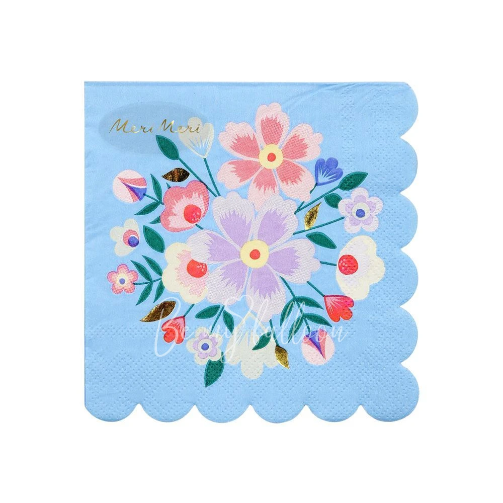 Bright Floral Napkins (small)