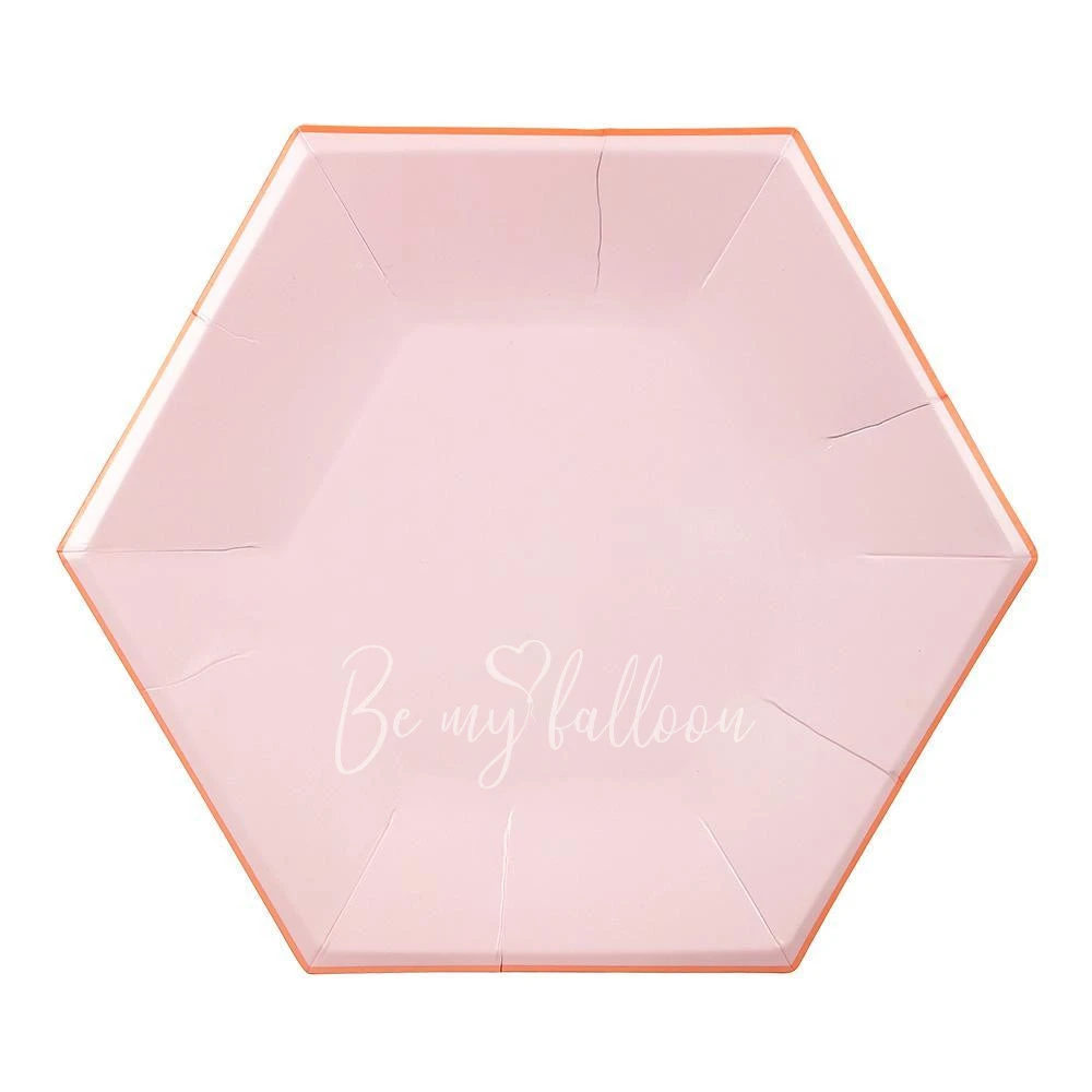 Pink Pastel Plates (large)