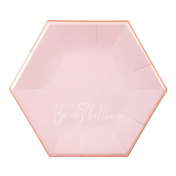 Pink Pastel Plates (large)