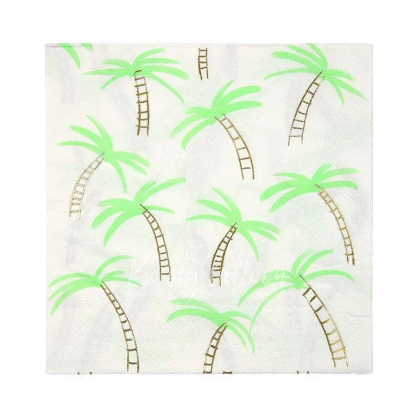 Салфетки для вечеринки Palm Trees (большие)