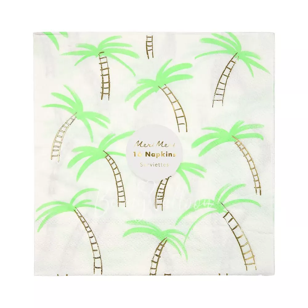 Салфетки для вечеринки Palm Trees (большие)