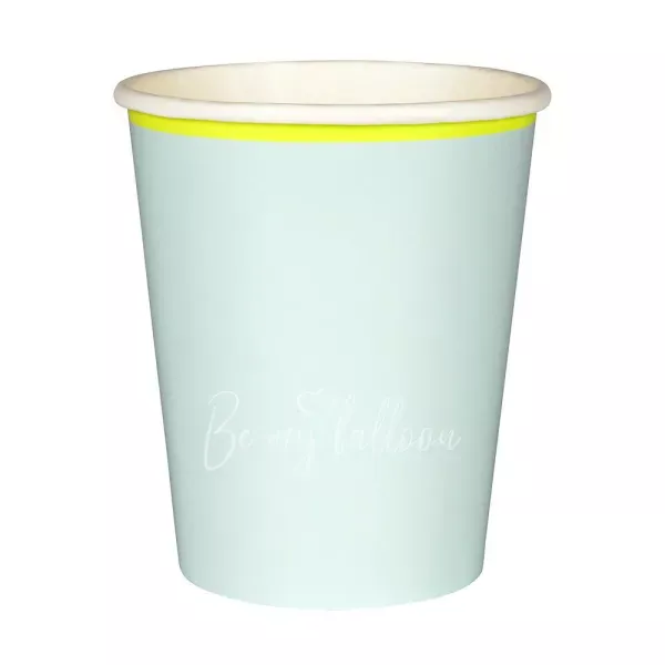 Mint Pastel Cups