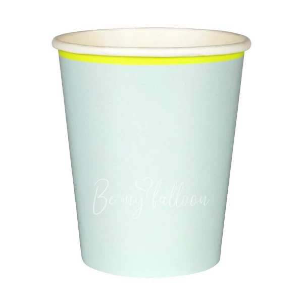 Mint Pastel Cups