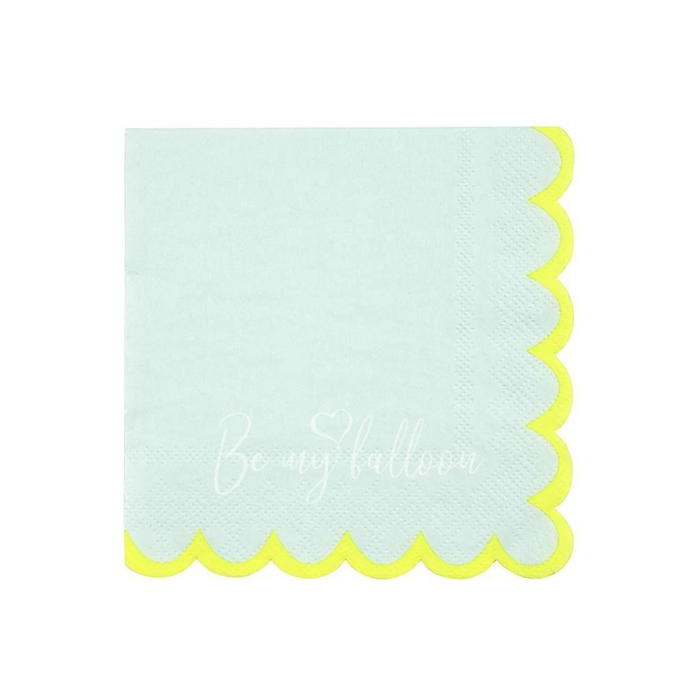 Салфетки для вечеринки Mint Pastel (маленькие)