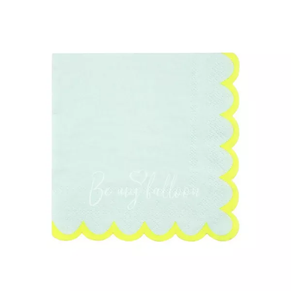 Салфетки для вечеринки Mint Pastel (маленькие)