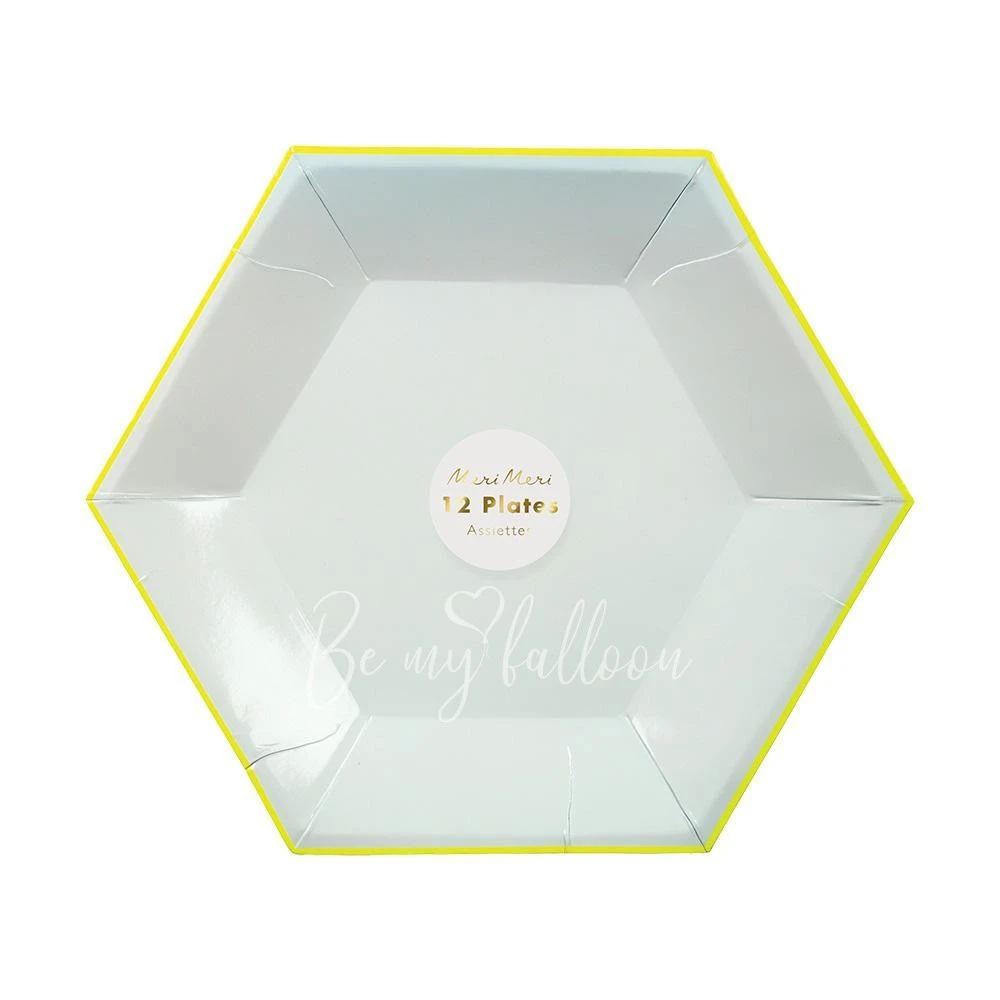 Mint Pastel Plates (small)