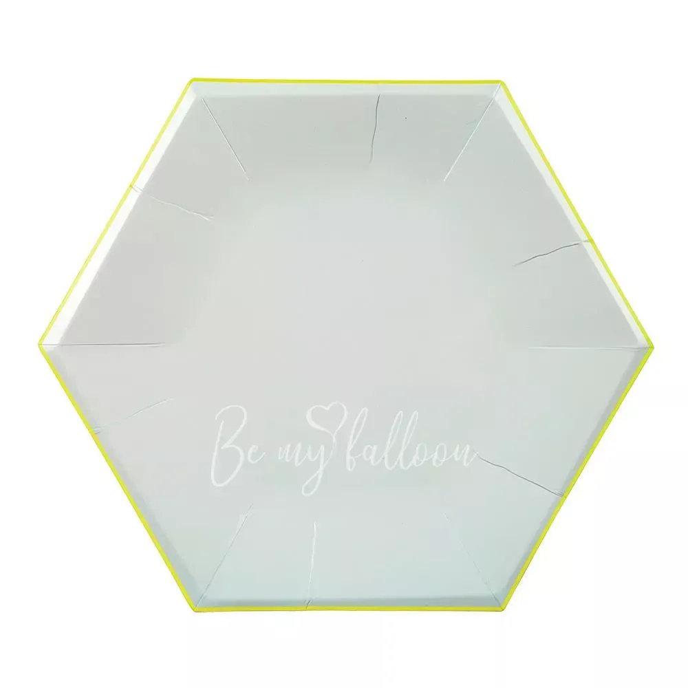 Mint Pastel Plates (large)